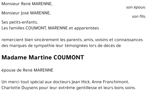 Martine COUMONT