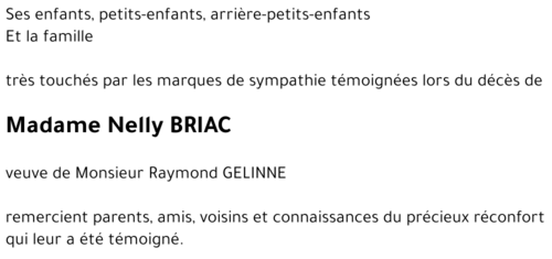 Nelly BRIAC