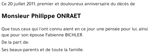 Philippe ONRAET