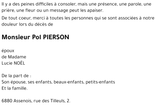Pol PIERSON