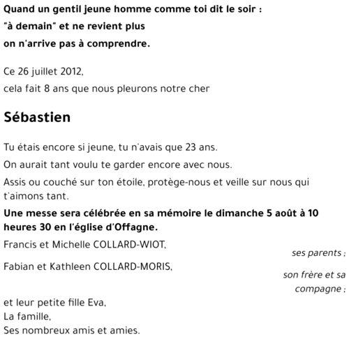 Sébastien COLLARD