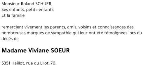 Viviane SOEUR