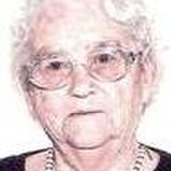 Albertine AUBERTIN-CROCHET à -: avis de décès