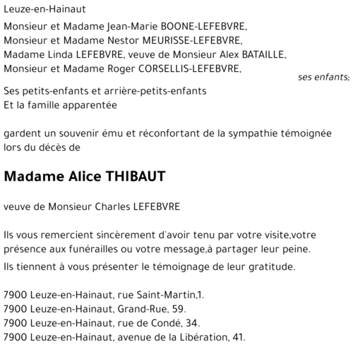 Alice Thibaut
