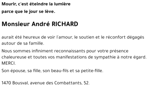 André RICHARD