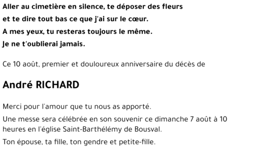 André RICHARD