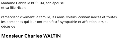 Charles WALTIN