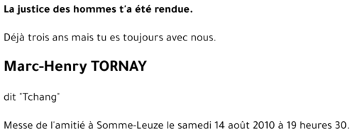 Marc-Henry TORNAY