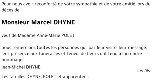 Marcel DHYNE