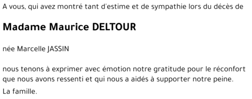Maurice DELTOUR