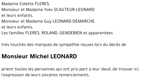 Michel LEONARD