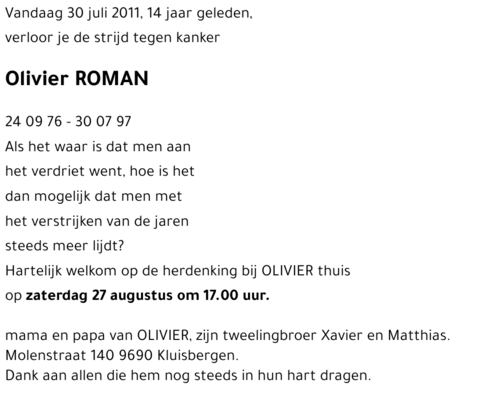 Olivier ROMAN
