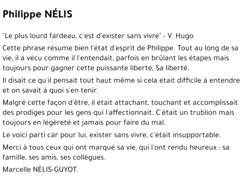 Philippe NELIS