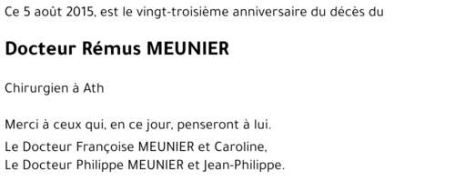 Remus MEUNIER