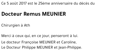 Remus MEUNIER