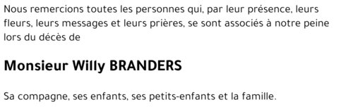 Willy BRANDERS