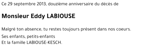 Eddy LABIOUSE