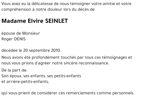 Elvire SEINLET