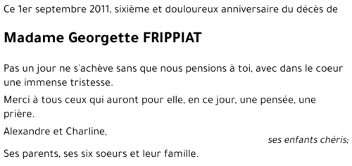 Georgette FRIPPIAT