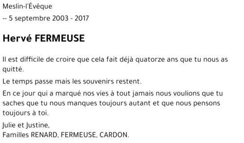 Hervé FERMEUSE