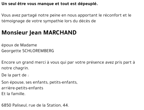 Jean MARCHAND