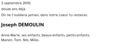 Joseph DEMOULIN