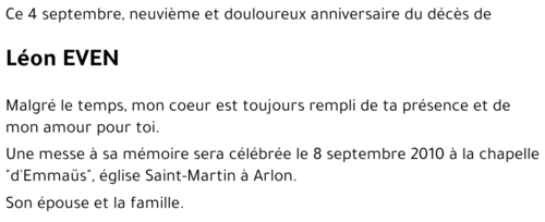 Léon EVEN