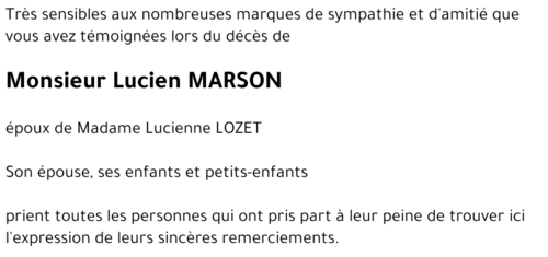 Lucien MARSON