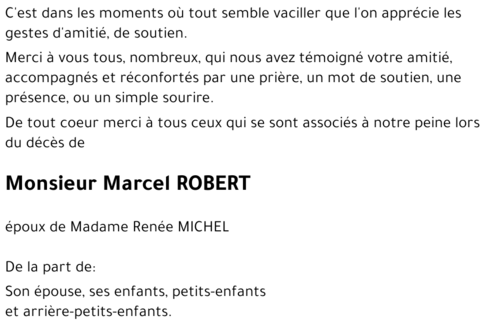 Marcel ROBERT