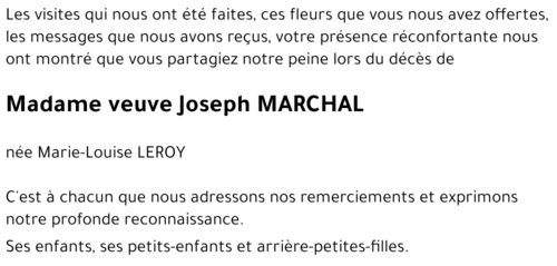 Marie-Louise LEROY