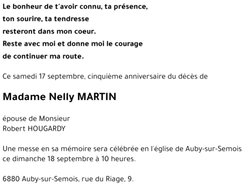 Nelly MARTIN