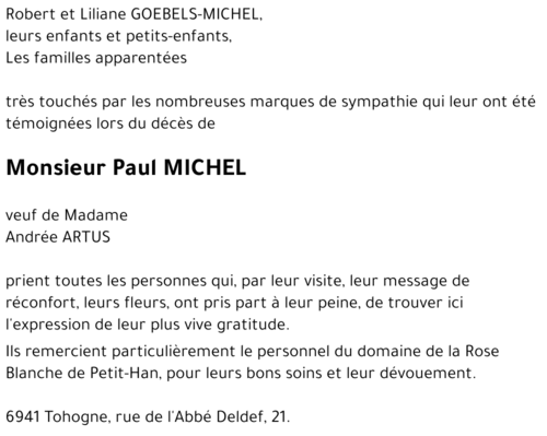 Paul MICHEL