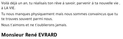 René EVRARD