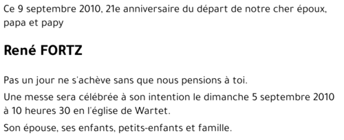 René FORTZ