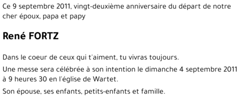 René FORTZ