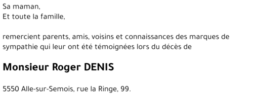 Roger DENIS