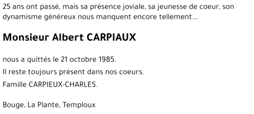 Albert CARPIAUX