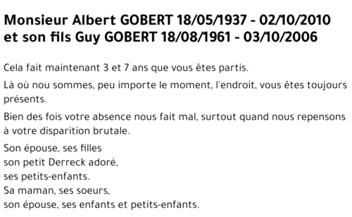 Albert GOBERT