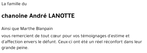 André LANOTTE