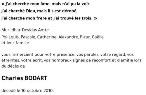 Charles BODART
