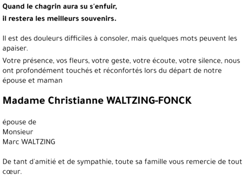 Christianne FONCK