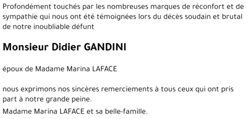 Didier GANDINI