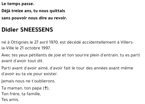 Didier SNEESSENS