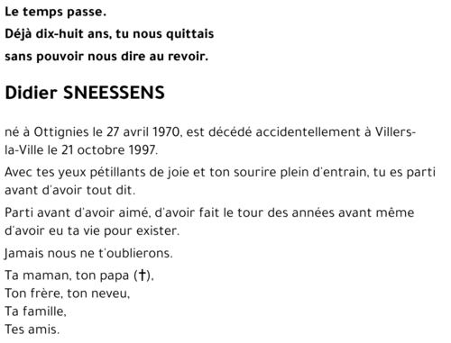 Didier SNEESSENS