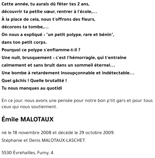 Emile MALOTAUX