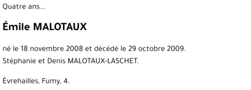 Emile MALOTAUX