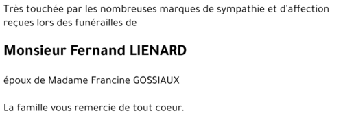 Fernand LIENARD