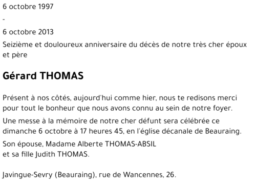 Gérard THOMAS