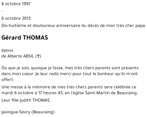 Gérard THOMAS