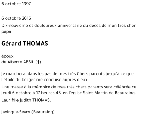 Gérard THOMAS